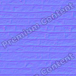 Seamless Textures of Wall Bricks + Normal & Bump Mapping 